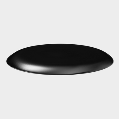 Тарелка Luminarc COTTAGE BLACK, d=25 см, стекло, чёрная