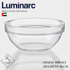 Салатник Luminarc EMPILABLE, 600 мл, d=14 см, штабелируемый, стекло, прозрачный - фото 322273576