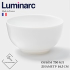 Салатник Luminarc DIWALI, 750 мл, d=14,5 см, стеклокерамика, белый - фото 322273606