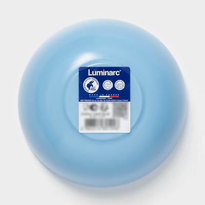 Салатник Luminarc DIWALI LIGHT BLUE, 350 мл, d=12.5 см, стеклокерамика, голубой
