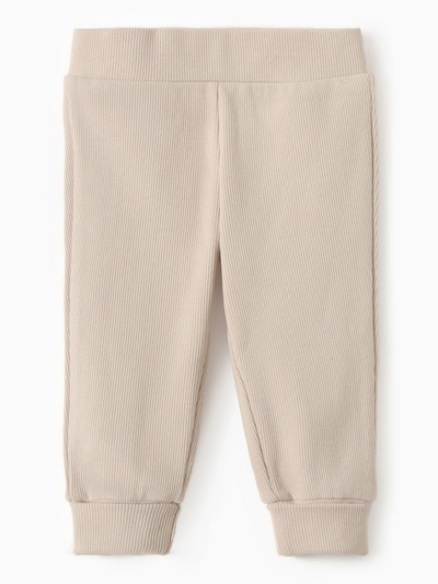 Брюки детские MINAKU, рост 80-86 см, бежевые