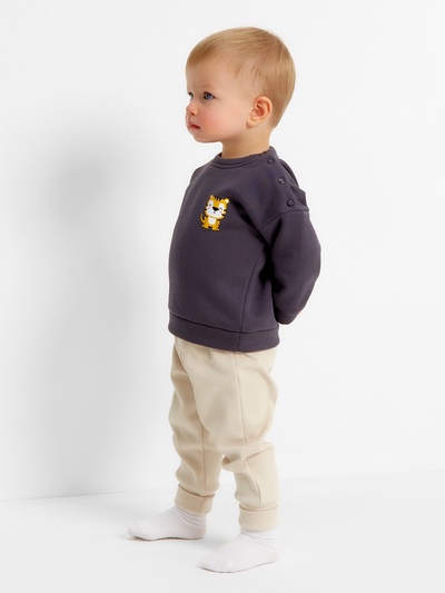 Легинсы детские MINAKU, рост 86-92 см, молочные