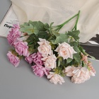 Букет искусственный «Роза леди с крупными листьями», 26 см, МИКС - Фото 3