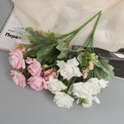 Букет искусственный «Роза леди с крупными листьями», 26 см, МИКС - Фото 4