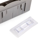 Подставка для зонтов, пластик, 23.5×7.5×11 см, 6.5×23.5×4 см, серая - Фото 5