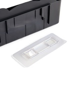 Подставка для зонтов, пластик, 23.5×7.5×11 см, чёрная 10734887