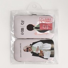 УЦЕНКА Набор маникюрный «С ЗАБОТОЙ», 6 предметов, в футляре, в PVC - коробке, серый - Фото 3