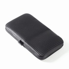 УЦЕНКА Набор маникюрный, 9 предметов, в футляре, чёрный - Фото 4