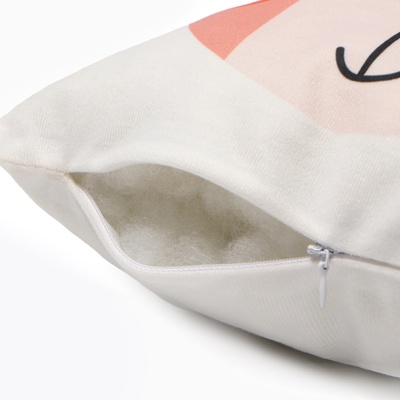 Подушка декоративная Этель "Медвежонок" 30*30 см, велюр 100% п/э