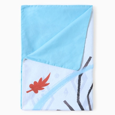 Пододеяльник 1.5-спальный «Этель. Снеговик», 143×215 см, поплин