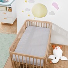 Простыня на резинке ясельная «Крошка Я. Полоса», 60×120+20 см, бязь - Фото 2