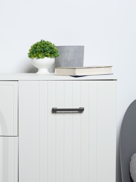 Ручка-скоба CAPPIO FREEDOM RSC005, м/о 128 мм, цвет графит