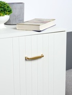 Ручка-скоба CAPPIO RSC006, м/о 96 мм, цвет матовое золото - фото 809237402