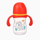 Бутылочка для кормления Крошка Я Baby time collection, широкое горло, от 6 мес., 240 мл, красная - Фото 6