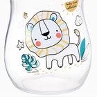 Бутылочка для кормления Крошка Я Baby time collection, широкое горло, от 6 мес., 240 мл, красная - Фото 7