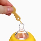 Бутылочка для кормления Крошка Я Baby time collection, широкое горло, от 6 мес., 240 мл, бежевый - Фото 13