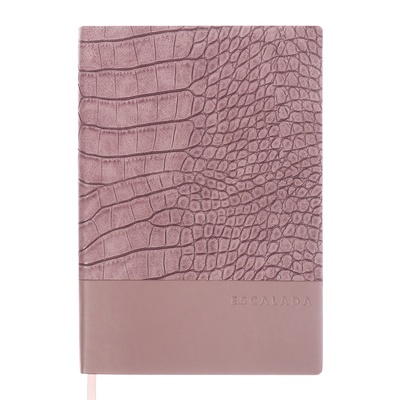 Ежедневник недатированный А5, 160 листов, ESCALADA, мягкая обложка из искусственной кожи, тиснение фольгой, ляссе, блок 70 г/м²