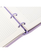 Записная книжка А5+ 120 листов, ESCALADA, мягкая обложка, искусственная кожа, блок 70 г/м², сиреневый - Фото 10