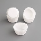 Форма для выпечки кексов бумажная UPAK LAND, 4.5×2.6 см, одноразовая, белая - Фото 2