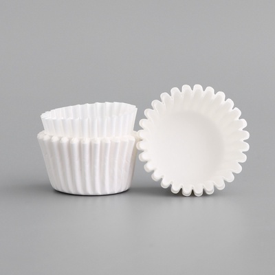 Форма для конфет бумажная UPAK LAND, 2.2×1.6 см, одноразовая, белая