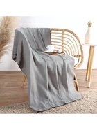 Плед флисовый «Аделис Туман», 150×200 см, флис 160 г/м² - фото 53083513