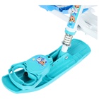 Снегокат «Тимка спорт 4-1» Кошечки-собачки, со спинкой, голубой, ТС4-1/K-C1 Nika - Фото 2