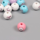 Бусины для творчества дерево "Милые коровки" набор 10 шт 1,6х1,6х1,6 см - фото 30081601 Бусины для творчества дерево "Милые коровки" набор 10 шт 1,6х1,6х1,6 см - фото 30081601