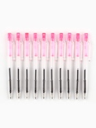 Ручка мини автоматическая,синяя паста, колпачок цвет розовый - фото 31252629