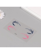 Наклейка на лицо «Стрелки для глаз. Трава», 13×13.5 см - фото 58024290