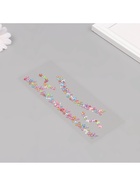 Наклейка-стразы на шею «Чокер из звёзд», 11.6×18 см - Фото 5