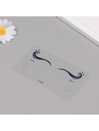 Наклейка на лицо «Стрелки для глаз. Волна», 13×13.5 см - фото 58024314