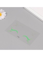 Наклейка на лицо «Стрелки для глаз. Роса», 13×13.5 см - фото 117467067