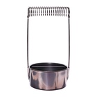 Кистемойка для художественных кистей, металлическая, с держателем, высота 4.9 см - Фото 1