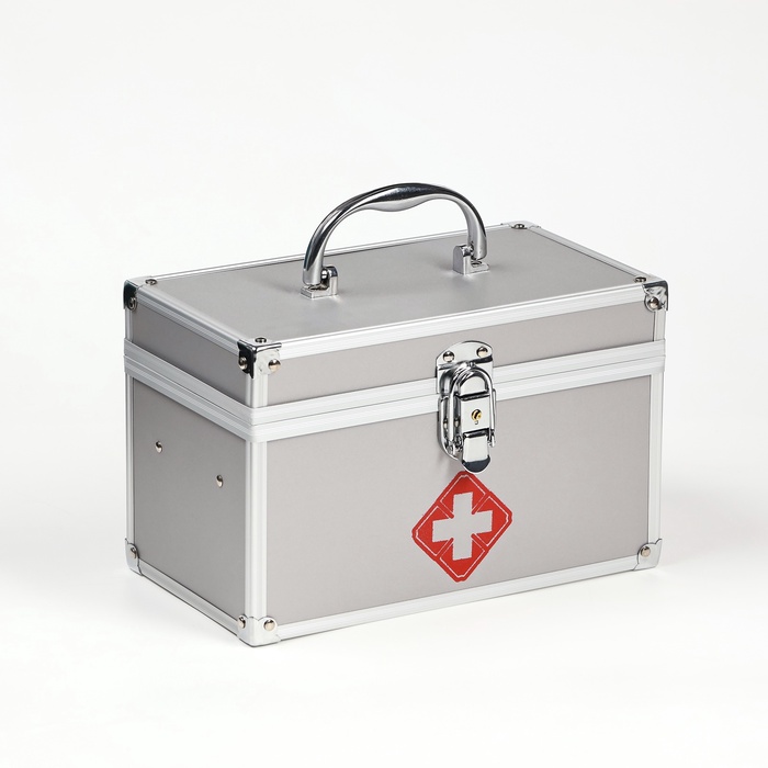 Металлический кейс, 24×13×3.5 см - Фото 1