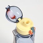 Бутылка для воды, 24×7 см, 600 мл, спортивная, с поильником - Фото 6