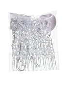 Ёлочные игрушки набор 12 шт. «Сосулька люкс» узор, 13 см - Фото 5