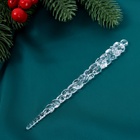 Ёлочные игрушки набор 6 шт. «Сосулька люкс» 15 см - Фото 2