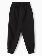 Брюки для девочки спортивные, чёрные, рост 104 см 10846812