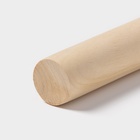 Скалка для теста Доляна, дерево, прямая, 36,5 см - Фото 3