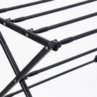 Сушилка для белья напольная LaDо́m, складная, раздвижная 49-102 см, металл, 49×102×37.5 см - Фото 5