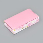 Коробка складная для 8 конфет «Цветочки», 9.8×17.7×3.5 см Кондитерская упаковка - Фото 6