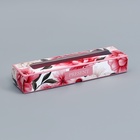 Коробка для 5 конфет с обечайкой, с окном «Презент», 21×5×3.3 см - Фото 2