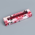 Коробка для 5 конфет с обечайкой, с окном «Презент», 21×5×3.3 см - Фото 3