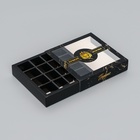 Коробка для конфет 16 шт. «Подарок настоящему мужчине», 17.7×17.7×3.8 см 10669849 - фото 13717431