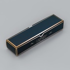 Коробка для 5 конфет с обечайкой, с окном "Мужской дляарок", 21 х 5 х 3,3 см. Кондитерская упаковка 10669857