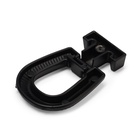 Ручка-кнопка CAPPIO EARRING, алюминий, цвет черный - фото 808492477