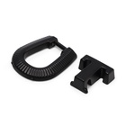 Ручка-кнопка CAPPIO EARRING, алюминий, цвет черный - фото 808492478