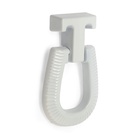 Ручка-кнопка CAPPIO EARRING, алюминий, цвет белый - фото 808492486