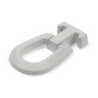 Ручка-кнопка CAPPIO EARRING, алюминий, цвет белый - фото 808492488