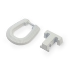 Ручка-кнопка CAPPIO EARRING, алюминий, цвет белый - фото 808492490